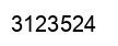 Número 3123524 imagen negro