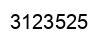 Número 3123525 imagen negro