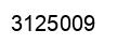 Number 3125009 black image