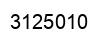 Number 3125010 black image