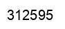 Number 312595 black image
