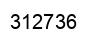 Number 312736 black image
