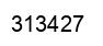 Number 313427 black image