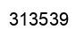 Number 313539 black image