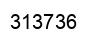Number 313736 black image