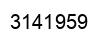 Number 3141959 black image