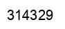 Number 314329 black image