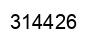 Number 314426 black image