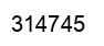 Número 314745 imagen negro