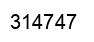 Number 314747 black image