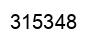 Number 315348 black image
