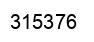 Number 315376 black image