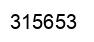 Number 315653 black image