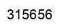 Number 315656 black image