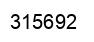 Número 315692 imagen negro
