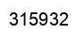 Number 315932 black image
