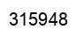 Number 315948 black image