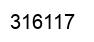 Number 316117 black image