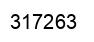 Number 317263 black image