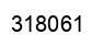 Number 318061 black image
