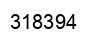 Number 318394 black image
