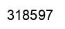 Number 318597 black image