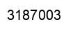 Number 3187003 black image