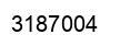Number 3187004 black image