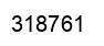 Number 318761 black image