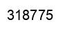 Number 318775 black image