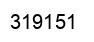 Número 319151 imagen negro