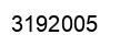 Number 3192005 black image