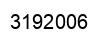 Number 3192006 black image