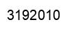 Number 3192010 black image