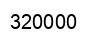 Number 320000 black image