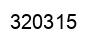 Number 320315 black image