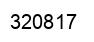 Number 320817 black image