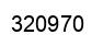 Número 320970 imagen negro