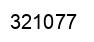 Number 321077 black image