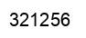 Número 321256 imagen negro