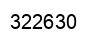 Number 322630 black image