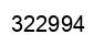 Número 322994 imagen negro