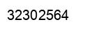 Número 32302564 imagen negro