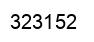 Número 323152 imagen negro