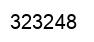Number 323248 black image