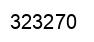 Número 323270 imagen negro