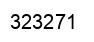 Number 323271 black image