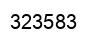 Número 323583 imagen negro
