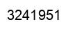 Number 3241951 black image