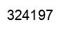 Number 324197 black image